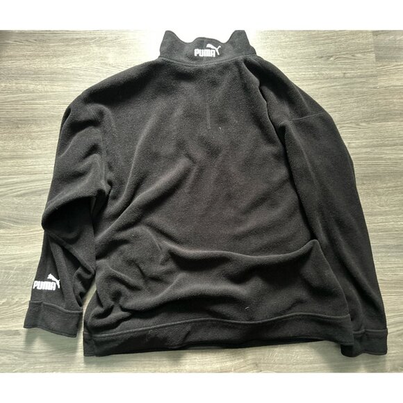 PUMA Edmonton Eskimos 2003 Grey Cup Champions Mens XL 1/4 Zip Fleece Jacket VTG - Picture 7 of 9